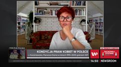 Jolanta Kwaśniewska po wyroku TK ws. aborcji: zaczyna się piekło kobiet