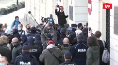 Strajk Kobiet. Protesty w Warszawie. "Faszyści, policja - jedna koalicja"