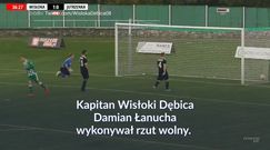 #dziejesiewsporcie: Piękna bramka w Dębicy. Tak strzelają w III lidze