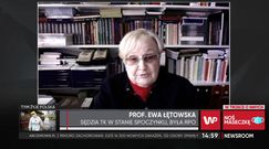 Strajk kobiet. Profesor Ewa Łętowska: kto nabrudził, niech sprząta