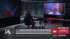 Prof. Horban: Zasady bezpieczeństwa, które zostały wprowadzone, nie zadziałały (WIDEO)