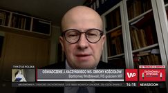 Jarosław Kaczyński wezwał do obrony kościołów. Bartłomiej Wróblewski: jak trzeba, to pójdę