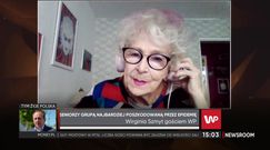 DJ Wika mówi o sytuacji seniorów w dobie pandemii. 82-latka ma apel do młodych ludzi