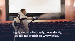 Czarny rok dla światowego kina. Przez pandemię nie ma co oglądać