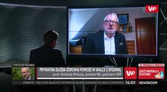 Prezes NIL o współpracy z prywatną ochroną zdrowia. Zwrócił uwagę na ważny aspekt