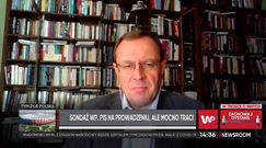 Sondaż dla WP. Antoni Dudek o spadku popracia dla PiS