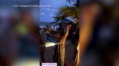 Monika Pietrasińska bawi się w Meksyku na imprezie PEŁNEJ LUDZI bez maseczek