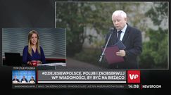 Zaprzysiężenie rzadu. Jarosław Kaczyński zdjął maseczkę. "Lepiej gdyby ją założył po powrocie"