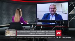 Dr Posobkiewicz: Podczas tankowania w żółtej i czerwonej strefie trzeba nosić maseczkę