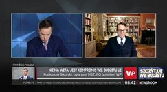 Szczyt UE. Radosław Sikorski ostro: "Mateuszowi Morawieckiemu dano dup*** przed Jarosławem Kaczyńskim i ziobrystami"