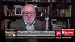 Czy lekarze będą strajkować? Prof. Andrzej Matyja mówi o postulatach medyków (WIDEO)