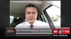 Poseł został wolontariuszem na oddziale COVID-19. Marcin Porzucek mówi, jak wygląda walka z pandemią (WIDEO)