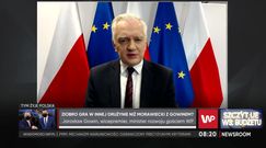 Szczyt UE. Jarosław Gowin o wpisie Zbigniewa Ziobry. "Ocena jaskrawo nietrafna"