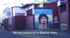 #dziejesiewsporcie: Argentyna nadal w żałobie po śmierci Maradony. Widać to niemal na każdej ulicy