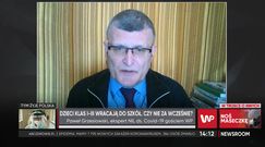 Powrót dzieci do szkół. Czy placówki są na to przygotowane? Dr Grzesiowski odpowiada