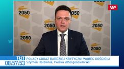 Szymon Hołownia o słowach kard. Stanisława Dziwisza: to porażające, brak słów