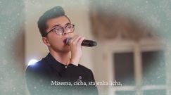 "Mizerna cicha" - Miłosz Mogielski z "The Voice of Poland" śpiewa piękną kolędę
