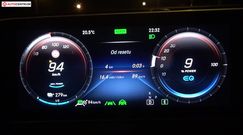 Mercedes-Benz EQC 400e 408 KM - pomiar zużycia energii