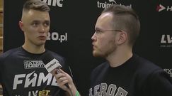 FAME MMA 5: Dawid Malczyński kopnięciem na wątrobę nokautuje Tomasza Olejnika! (WYWIAD PO WALCE)