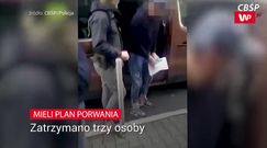 Kupili nawet maski. Policja pokazała, co znalazła u niedoszłych porywaczy