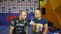 Z FEN do UFC? Duża stawka walki Mateusza Rębeckiego. "Porozmawiajmy, jak podpiszę kontrakt"