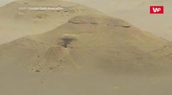 Pogrzebane piramidy. Odkryła je przeszukując Internet