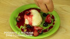 Miodowa ricotta z owocami leśnymi