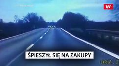 Spieszył się na zakupy