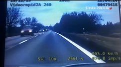 Wyprzedzał "na czołówkę" z radiowozem