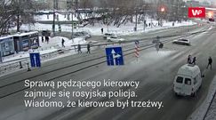 Prosto w pieszych. Groźny wypadek w Rosji