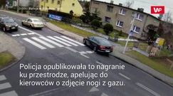 Nawet nie zwolnił. Nagranie policji z wypadku w Krapkowicach
