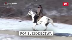 Popis jeździectwa Kim Dzong Una