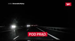 Pod prąd na S8. Zobacz nagranie