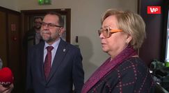 Małgorzata Gersdorf i Krzysztof Rączka kontra Stanisław Piotrowicz. Sędziowie zabrali głos