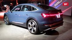 Audi E-tron Sportback z bliska. Nowy elektryczny SUV z Niemiec