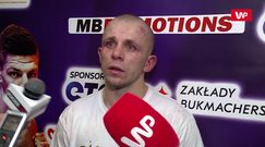 Kamil Łaszczyk mierzy wysoko po gali MB Boxing Night 6. "Mam papiery na mistrza świata!"