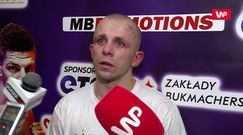 Kamil Łaszczyk mierzy wysoko po gali MB Boxing Night 6. "Mam papiery na mistrza świata!"