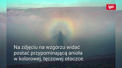 "Anioł" na niebie. Sfotografował niezwykłe zjawisko