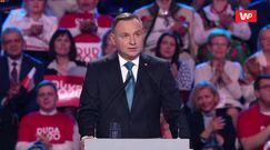 Wybory prezydenckie 2020.  Andrzej Duda: "Moi kochani, przecież wszyscy śpiewamy: jeszcze Polska nie zginęła, kiedy my żyjemy"