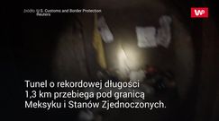 Najdłuższy tunel przemytników. Wielkie odkrycie na granicy