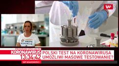 Polacy stworzyli test na koronawirusa. Jest o połowę tańszy