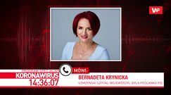 Koronawirus w Polsce. Bernadeta Krynicka podtrzymuja krytyczną opinię: "szpital jest nieprzygotowany"