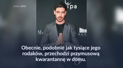 Michele Morrone w kwarantannie we Włoszech. Dodał otuchy fanom