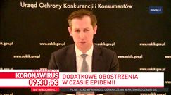 Koronawirus. Płyny dezynfekujące po 250 zł. "Uderzenie w zasady współżycia społecznego"