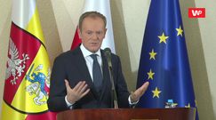 Donald Tusk w Białymstoku. Były premier komentuje kwestię polexitu