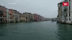 Puste kanały Wenecji. Włochy sparaliżowane koronawirusem
