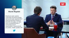 Dominik Tarczyński zaczepił w pociągu Adama Michnika. Jest reakcja Michała Dworczyka