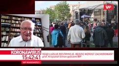 Koronawirus w Polsce. Prof. Krzysztof Simon skomentował tłumy na koncercie w Ciechanowie