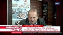 Koronawirus w Polsce. Gołębiewski: "obrót niższy o 25 procent"