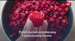 Maliny – czy musimy je myć?